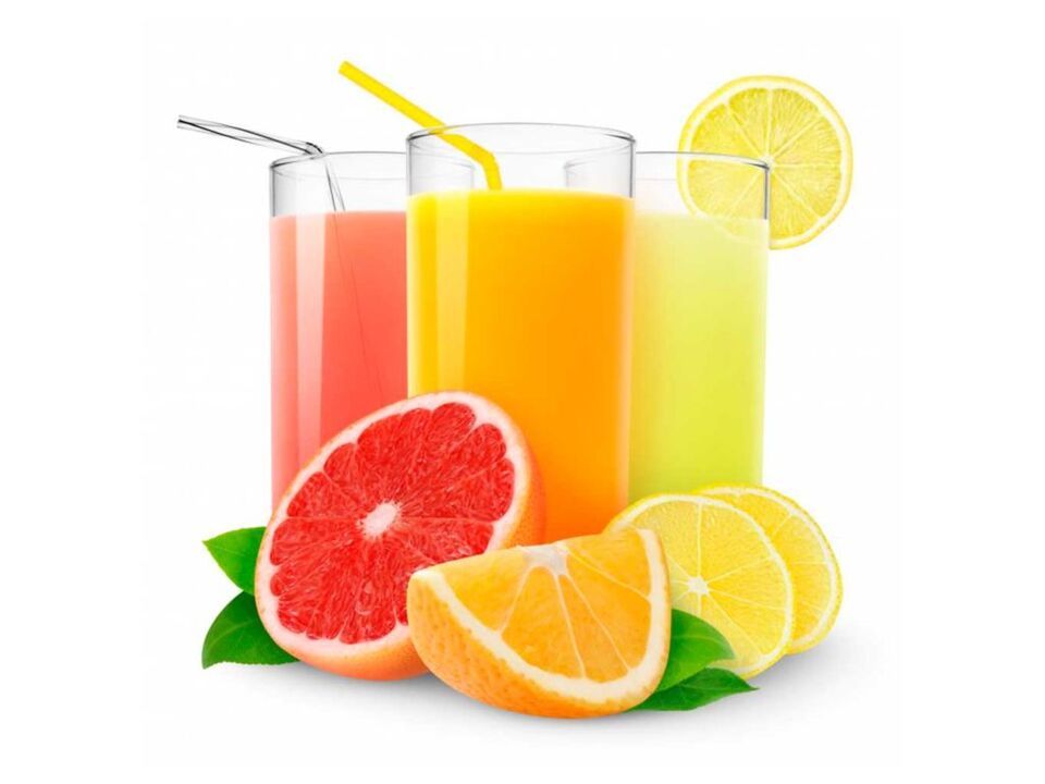 citrus juice for skin renewal